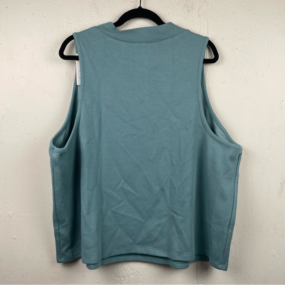 a new day | Tops | Nwt A New Day Slim Fit Ribbed Mock Neck Tank Top ...